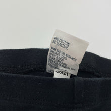 Load image into Gallery viewer, Girls Anko, black stretchy leggings / bottoms, GUC, size 1,  