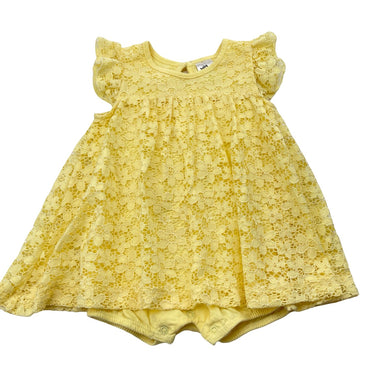 Girls Baby Berry, floral lace romper dress, EUC, size 1,  