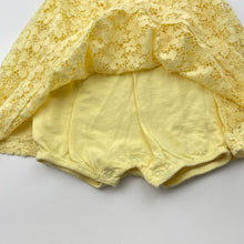 Load image into Gallery viewer, Girls Baby Berry, floral lace romper dress, EUC, size 1,  