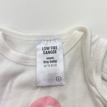 Load image into Gallery viewer, Girls Target, cotton singletsuit / romper, flamingo, EUC, size 00000,  