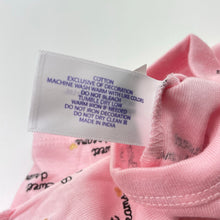 Load image into Gallery viewer, Girls BABIES R US, pink cotton bodysuit / romper, EUC, size 00000,  
