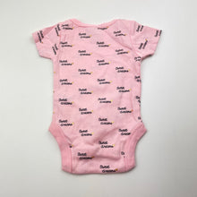 Load image into Gallery viewer, Girls BABIES R US, pink cotton bodysuit / romper, EUC, size 00000,  