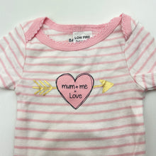 Load image into Gallery viewer, Girls BABIES R US, cotton bodysuit / romper, light mark back, FUC, size 00000,  
