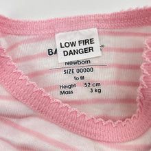 Load image into Gallery viewer, Girls BABIES R US, cotton bodysuit / romper, light mark back, FUC, size 00000,  