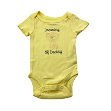 Load image into Gallery viewer, Girls BABIES R US, yellow cotton bodysuit / romper, EUC, size 00000,  