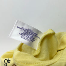 Load image into Gallery viewer, Girls BABIES R US, yellow cotton bodysuit / romper, EUC, size 00000,  