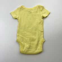 Load image into Gallery viewer, Girls BABIES R US, yellow cotton bodysuit / romper, EUC, size 00000,  