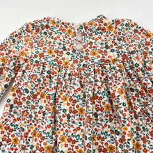 Load image into Gallery viewer, Girls Baby Baby, floral casual long sleeve dress, EUC, size 00, L: 33cm