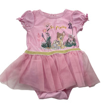 Load image into Gallery viewer, Girls Disney, Bambi lightweight tutu romper, EUC, size 0,  