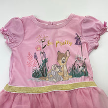 Load image into Gallery viewer, Girls Disney, Bambi lightweight tutu romper, EUC, size 0,  