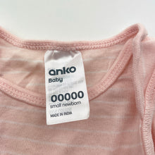 Load image into Gallery viewer, Girls Anko, lightweight cotton singletsuit / romper, EUC, size 00000,  