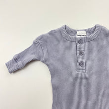 Load image into Gallery viewer, Girls Baby Berry, ribbed stretchy long sleeve top, GUC, size 0000,  