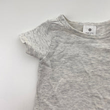 Load image into Gallery viewer, Unisex Target, organic cotton blend bodysuit / romper, GUC, size 000,  