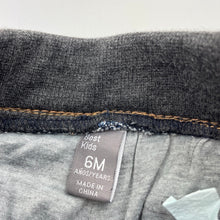 Load image into Gallery viewer, Boys Best Kids, lined denim pants, elasticated, GUC, size 6 months,  