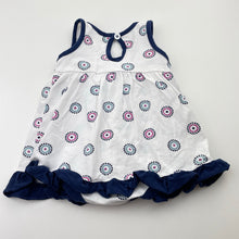 Load image into Gallery viewer, Girls Baby Berry, stretchy romper, FUC, size 000,  