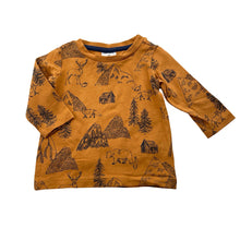 Load image into Gallery viewer, Boys Target, organic cotton blend long sleeve top, EUC, size 0000,  