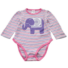 Load image into Gallery viewer, Girls Mix Baby, cotton bodysuit / romper, elephant, FUC, size 1,  