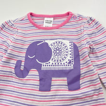Load image into Gallery viewer, Girls Mix Baby, cotton bodysuit / romper, elephant, FUC, size 1,  