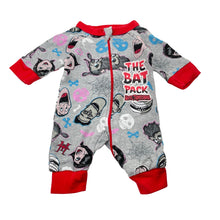 Load image into Gallery viewer, Unisex HOTEL TRANSYLVANIA, cotton zip romper, EUC, size 0000,  