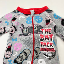 Load image into Gallery viewer, Unisex HOTEL TRANSYLVANIA, cotton zip romper, EUC, size 0000,  