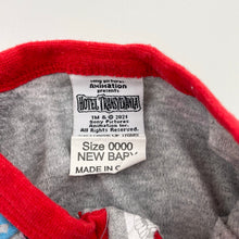 Load image into Gallery viewer, Unisex HOTEL TRANSYLVANIA, cotton zip romper, EUC, size 0000,  