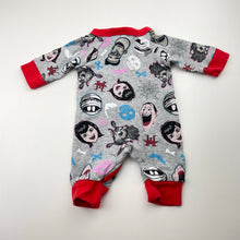 Load image into Gallery viewer, Unisex HOTEL TRANSYLVANIA, cotton zip romper, EUC, size 0000,  