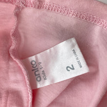 Load image into Gallery viewer, Girls Anko, cotton &amp; tulle top, unicorn, FUC, size 2,  