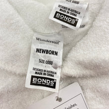 Load image into Gallery viewer, Unisex Bonds, classic terry wondersuit romper, NEW, size 0000,  