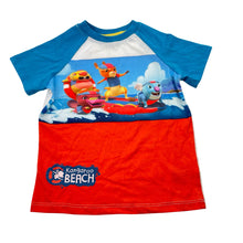 Load image into Gallery viewer, Unisex KANGAROO BEACH, lightweight tee / top, EUC, size 2,  