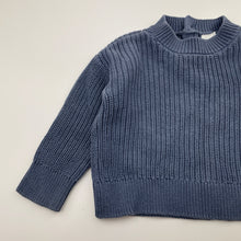 Load image into Gallery viewer, Unisex Baby Berry, chunky knit cotton sweater / jumper, GUC, size 2,  