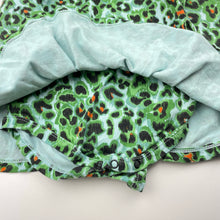 Load image into Gallery viewer, Girls Baby Berry, stretchy animal print romper dress, GUC, size 0,  