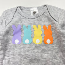 Load image into Gallery viewer, Unisex Dymples, soft feel bodysuit / romper, rabbits, EUC, size 0000,  