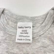 Load image into Gallery viewer, Unisex Baby Berry, soft cotton bodysuit / romper, EUC, size 0000,  