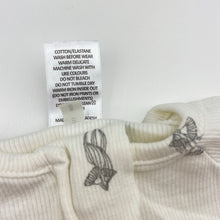 Load image into Gallery viewer, Unisex Target, stretchy organic cotton blend zip coverall / romper, EUC, size 0000,  