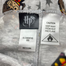 Load image into Gallery viewer, Unisex Harry Potter, pants / bottoms, elasticated, EUC, size 000,  
