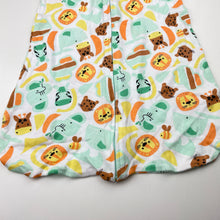 Load image into Gallery viewer, Unisex Baby Berry, lightweight cotton sleeping bag, jungle animals, GUC, size 00,  