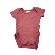 Load image into Gallery viewer, Girls Anko, pointelle cotton bodysuit / romper, EUC, size 0000,  
