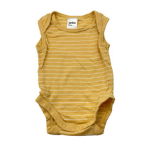 Load image into Gallery viewer, Unisex Anko, yellow cotton singletsuit romper, EUC, size 0000,  