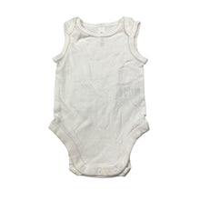 Load image into Gallery viewer, Unisex Dymples, organic cotton singletsuit romper, EUC, size 0000,  