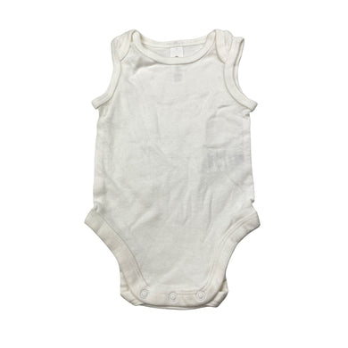 Unisex Dymples, organic cotton singletsuit romper, EUC, size 0000,  