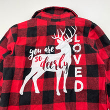 Load image into Gallery viewer, Boys checked, shirtall / romper, GUC, size 0-1,  