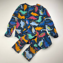Load image into Gallery viewer, Boys Anko, stretchy zip romper, dinosaurs, wash fade, FUC, size 2,  