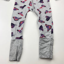 Load image into Gallery viewer, Girls Bonds, zip wondersuit / zippy / romper, butterflies, GUC, size 2,  