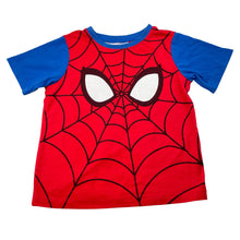 Load image into Gallery viewer, Boys Marvel, Spiderman pyjama tee / top, GUC, size 4,  