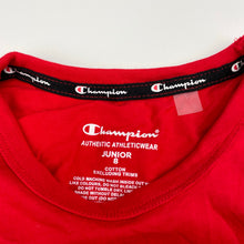 Load image into Gallery viewer, Unisex Champion, Authentic cotton activewear tee / top, EUC, size 8,  