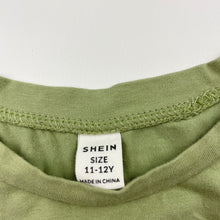 Load image into Gallery viewer, Girls SHEIN, stretchy cropped tee / top, EUC, size 11-12,  