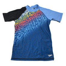 Load image into Gallery viewer, Boys Speedo, ENDURANCE + short sleeve rashie / swim top, FUC, size 10,  