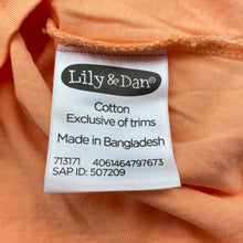 Load image into Gallery viewer, Girls Lily &amp; Dan, lightweight cotton tee / top, hearts, EUC, size 4,  