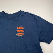 Load image into Gallery viewer, Boys Billabong, navy cotton tee / top, EUC, size 8,  