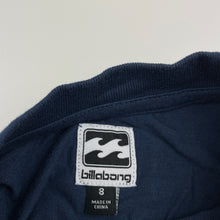 Load image into Gallery viewer, Boys Billabong, navy cotton tee / top, EUC, size 8,  